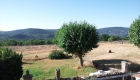 Vue de la terrasse sud du gîte provençal Le Bruset